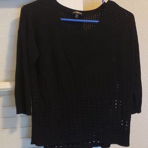 Express Black Blouse LG